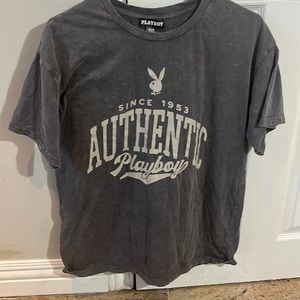 ✨2 for $10✨Unisex Vintage authentic play boy washed tee
